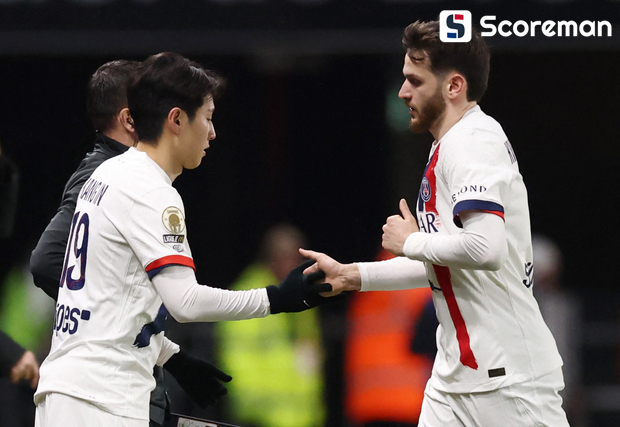 이강인 교체 출전’ PSG, 렌에 1-3 패배...리그 8연승 무산